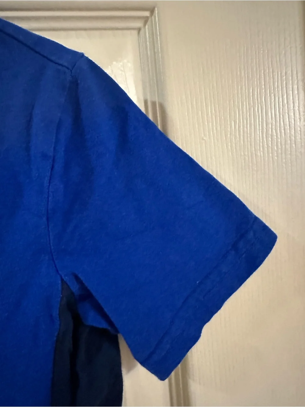 Carter's Blue Graphic 'On The Move' Tee with Green Accent